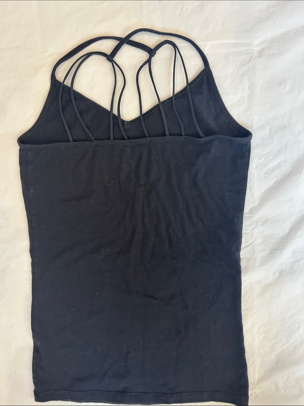 Aeropostale Black Strappy Camisole with Decorative Back - Picture 4 of 7